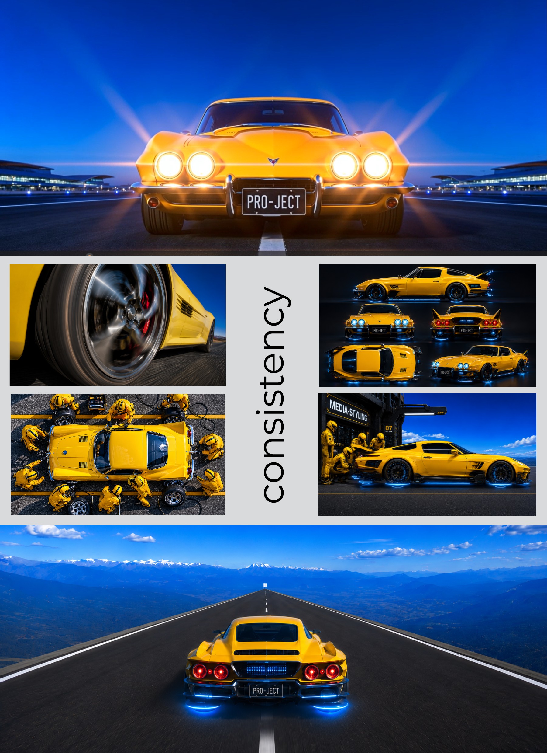 AI asset consistency example