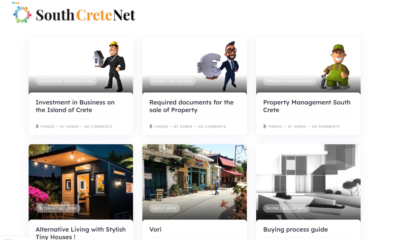 South Crete Net detail page preview