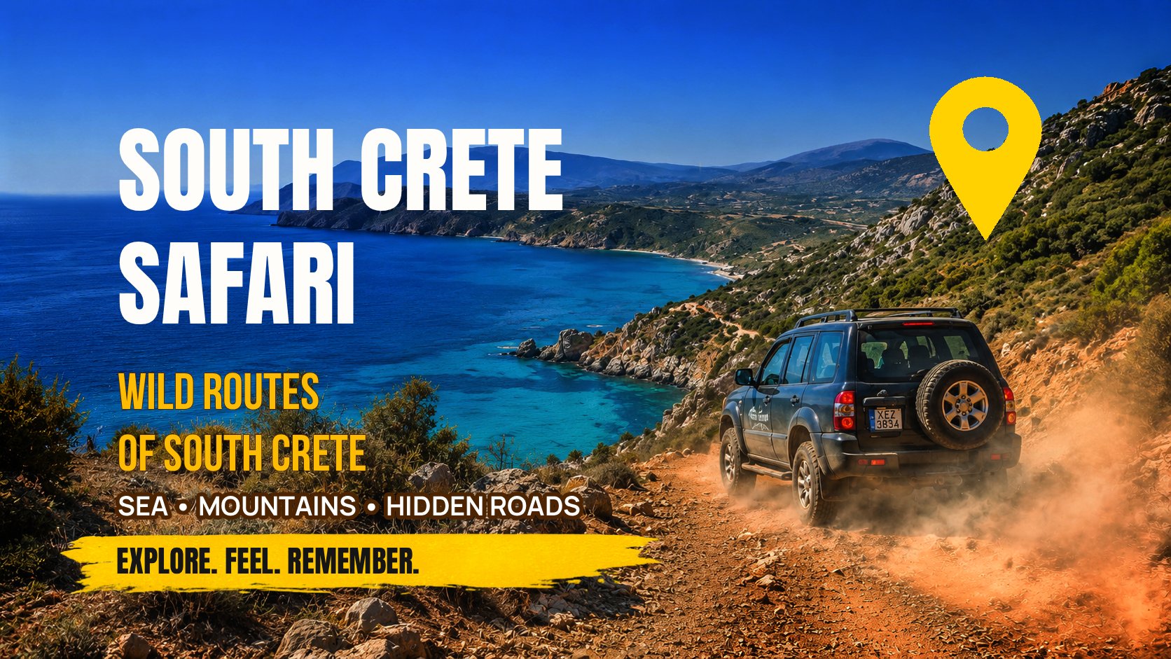 South Crete Safari website hero
