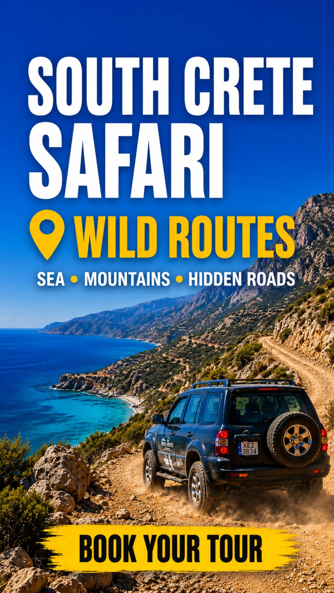 South Crete Safari story reels cover